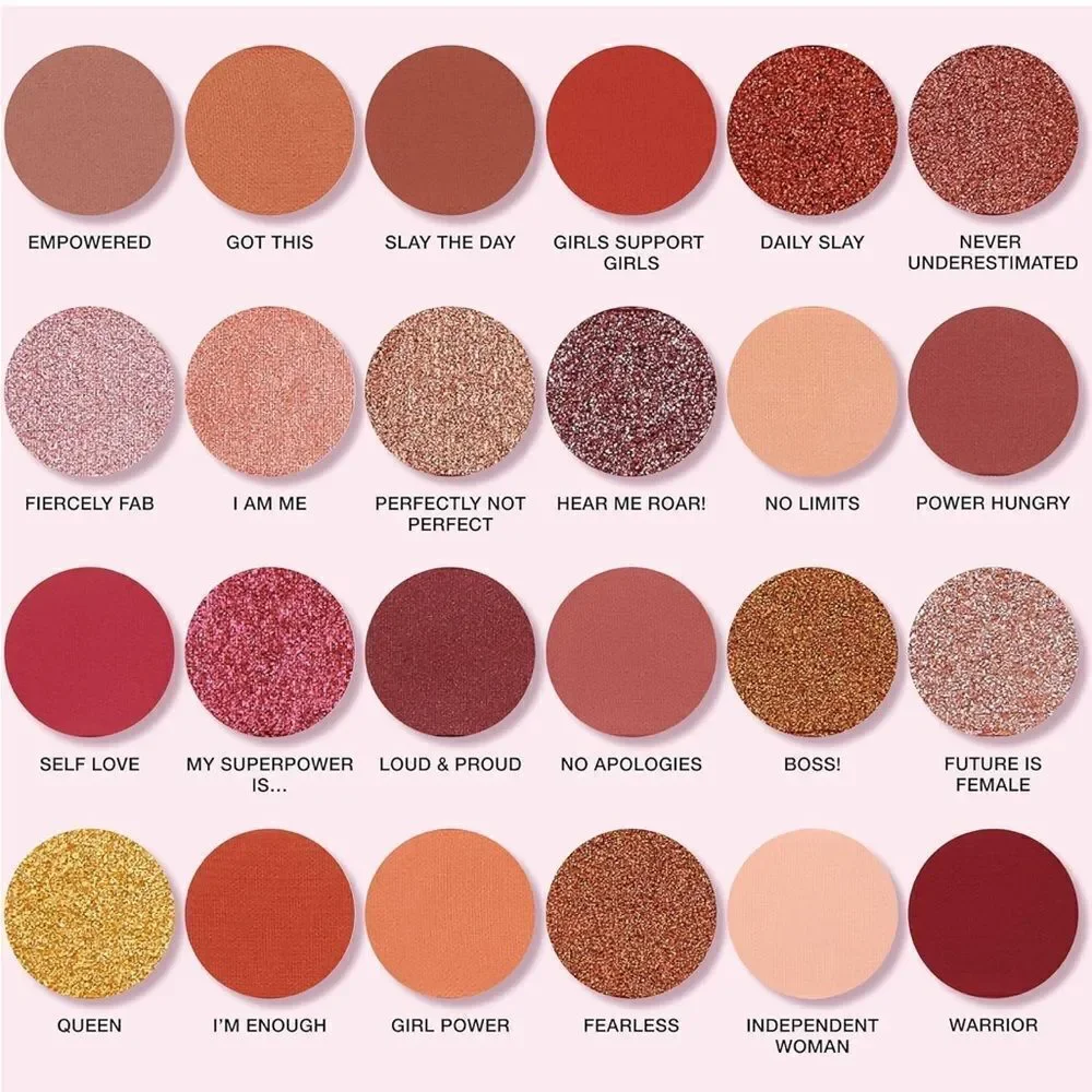 ciate I am a woman what’s your superpower? Vol 2 24 color eyeshadow palette